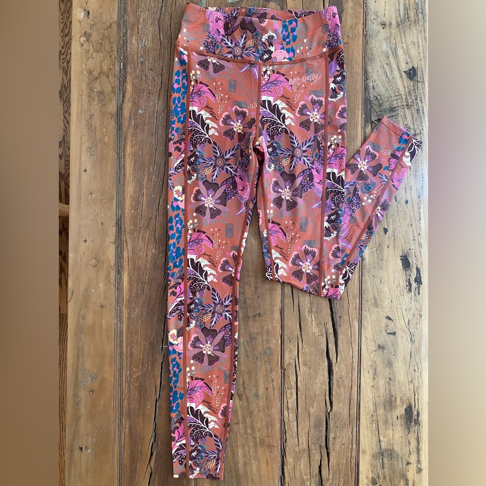 Odd Molly leggings, multicolored beautiful floral pattern